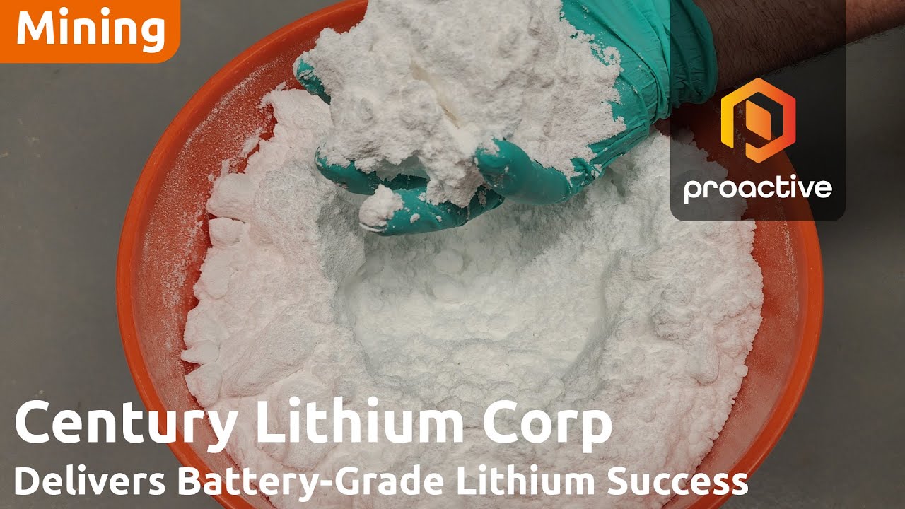 Proactive Investors: Century Lithium celebrates milestone as its Lithium powers commercial-grade LFP battery cells